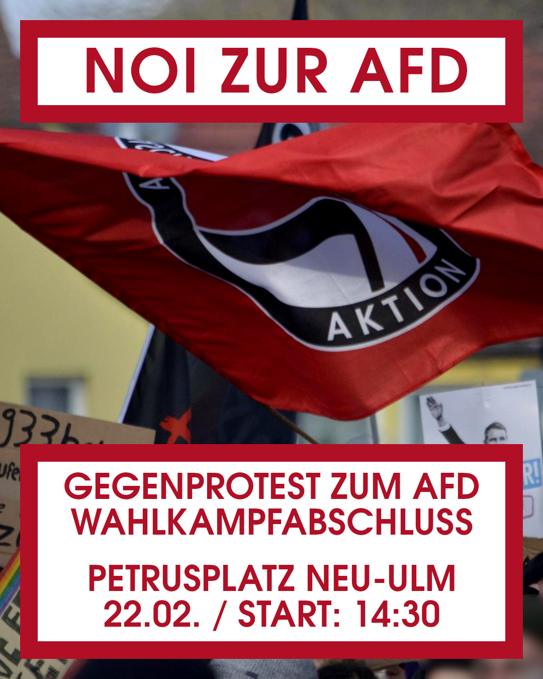 22.02. AfD Feierei versauen!