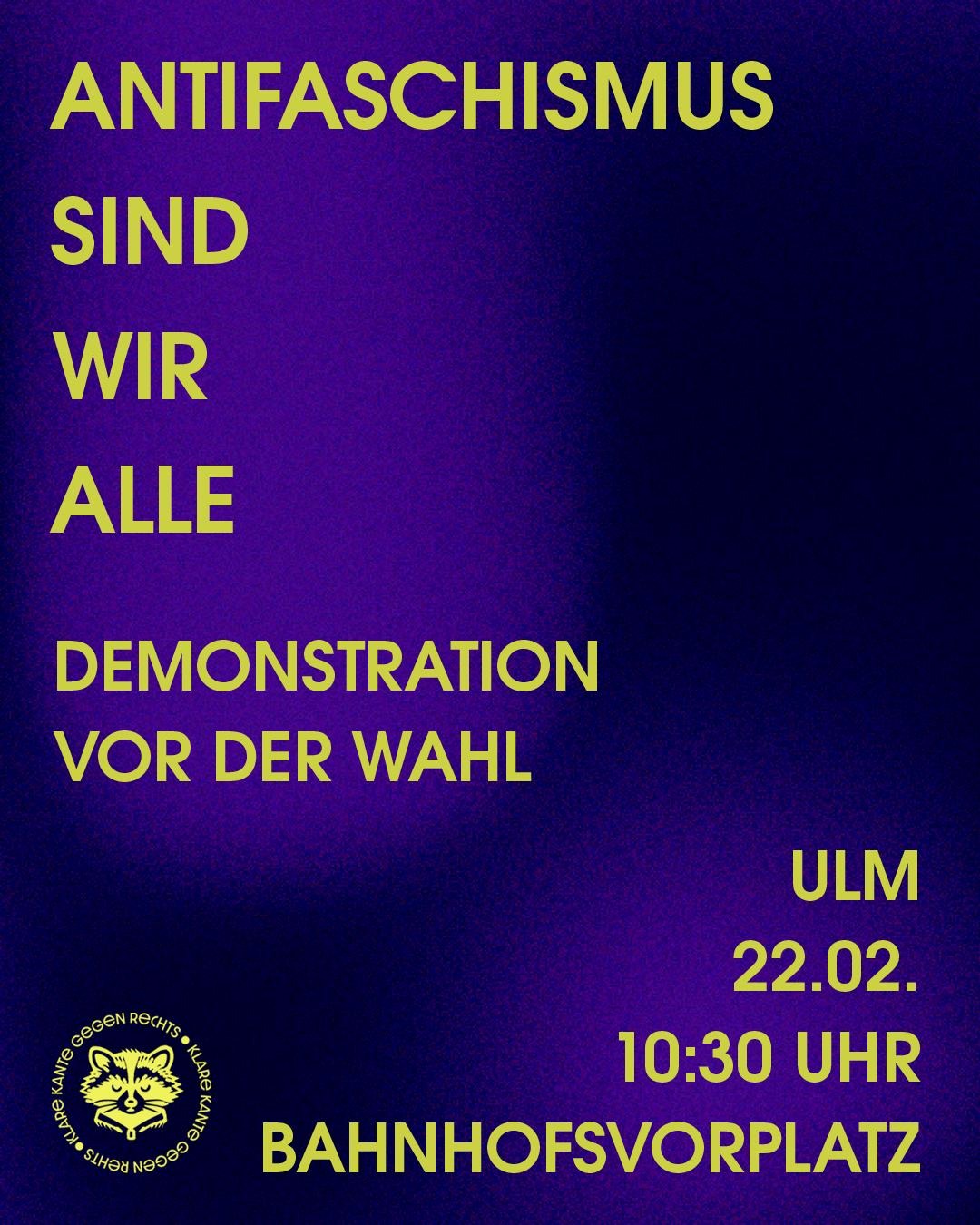 Antifaschismus sind wir alle