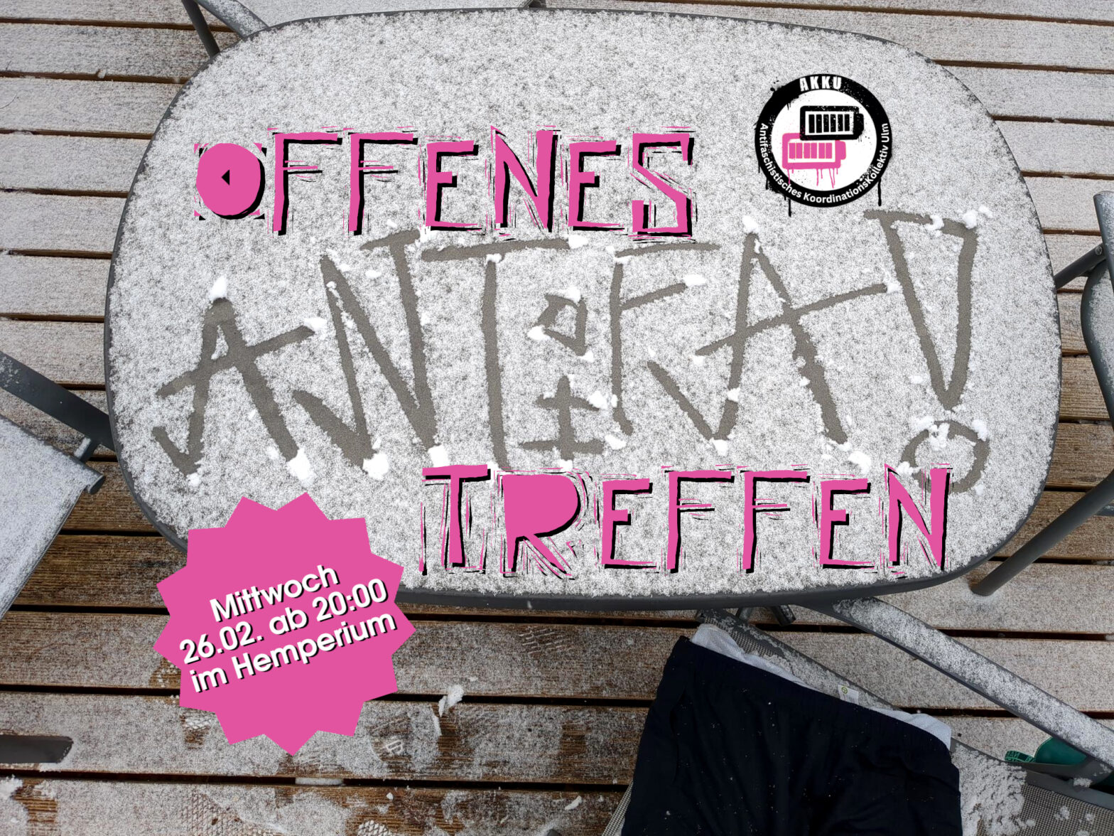 26.02. – Offenes Antifa Treffen